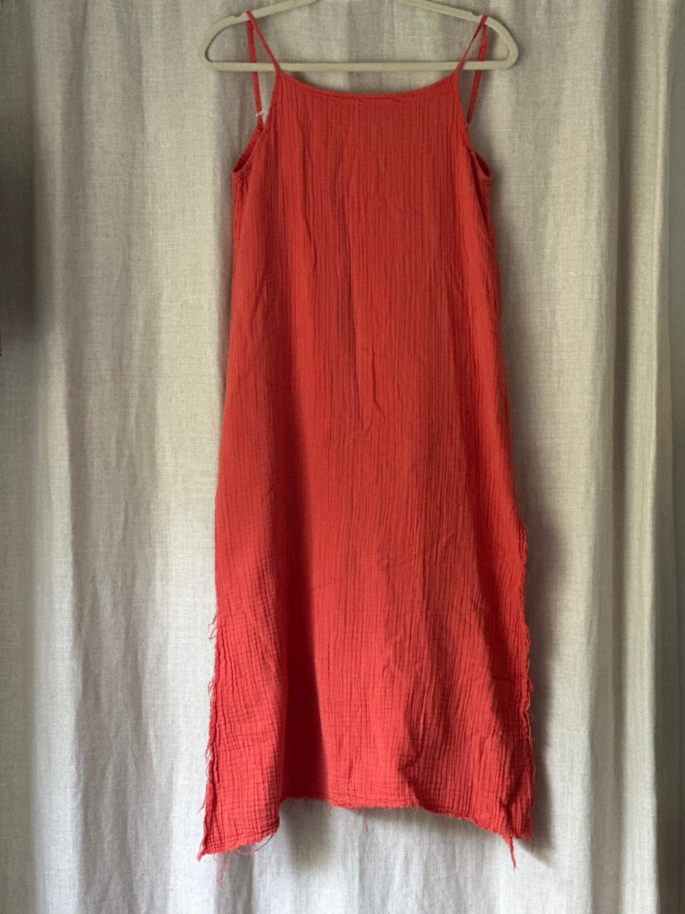 Stark X - Low Back Dress - Beachy Keen Bright Orange Coverup